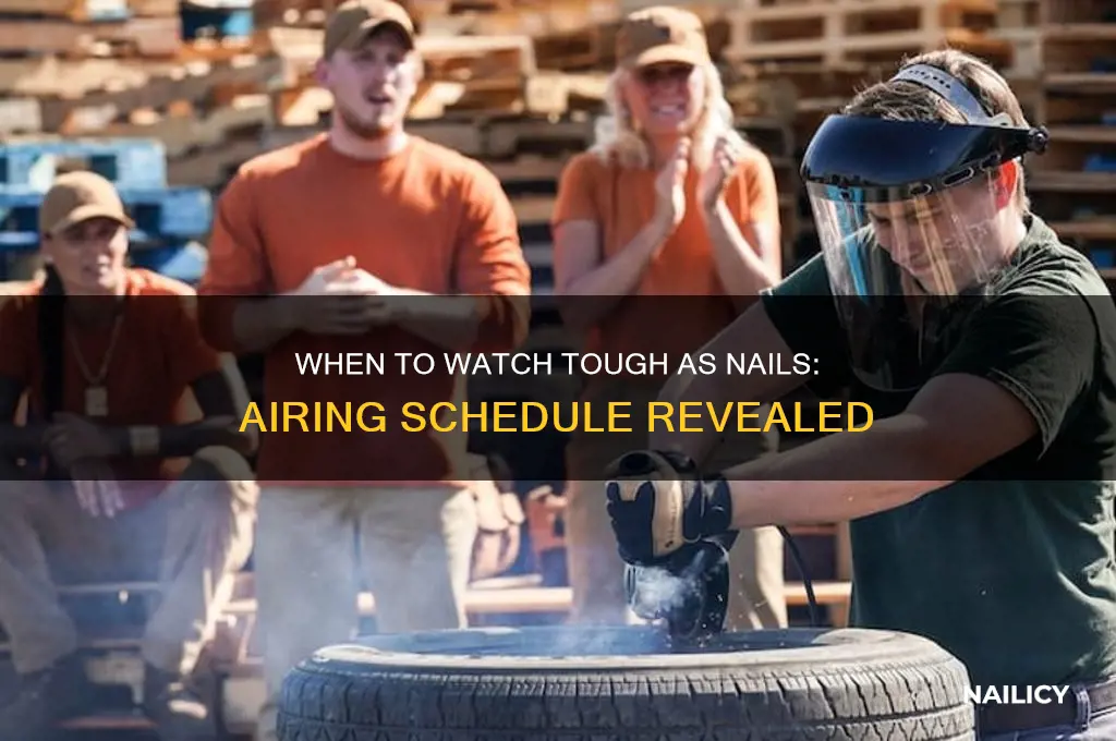 what day does tough as nails come on