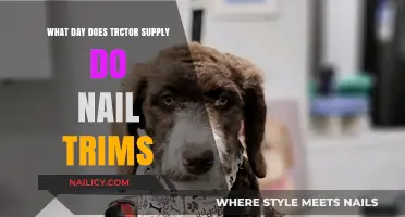 Tractor Supply Nail Trims: When to Get This Service?