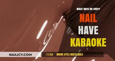 Eusty Nail's Karaoke Nights: Discover the Best Days to Sing