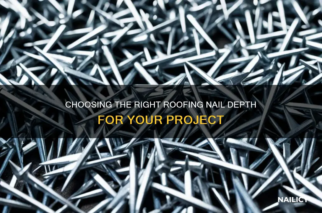 what depth roofing nails do you need