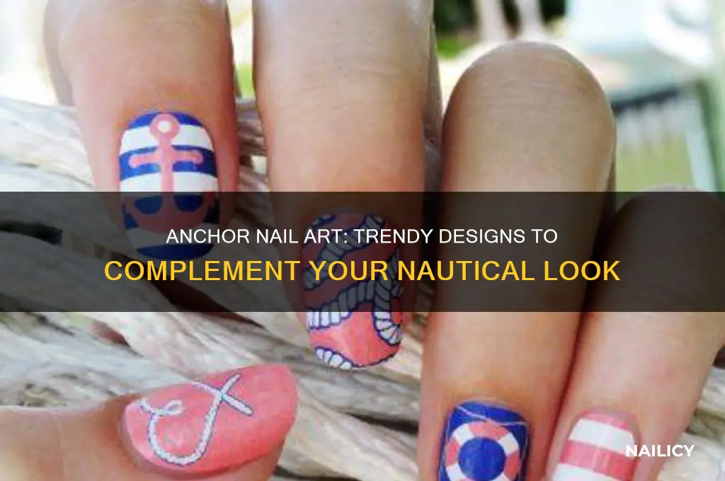 what design goes with an anchor nails