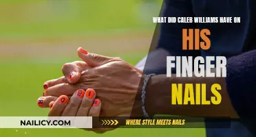 Caleb Williams' Unique Fingernail Style: What's the Story?
