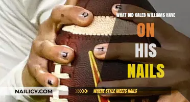 Caleb Williams' Nail Art: Unveiling the Mystery Behind His Manicure