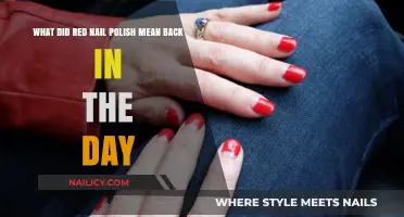 Unveiling the Vintage Significance of Red Nail Polish: A Historical Perspective