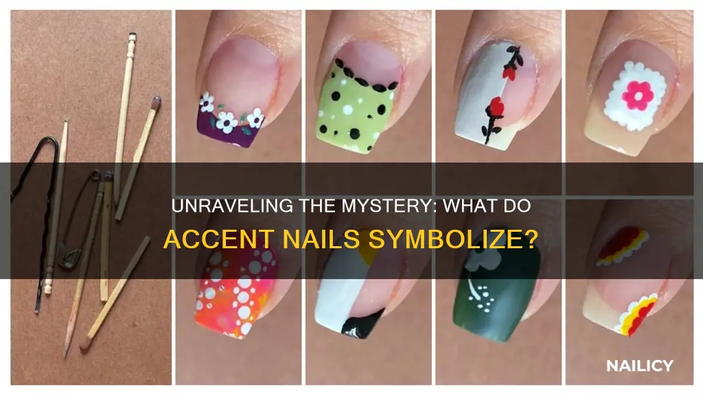 what do accent nails mean