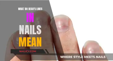 Unraveling the Mystery: Beau's Lines and Their Nail Significance