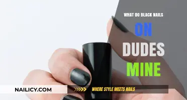 Black Nails on Men: Decoding the Trend and Its Meanings