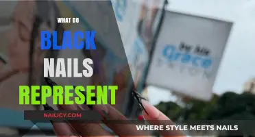 Unveiling the Mystery: What Do Black Nails Truly Represent?