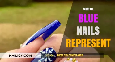 Unveiling the Meaning: What Do Blue Nails Represent?