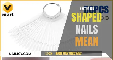 Fan-Shaped Nails: What Do They Mean?