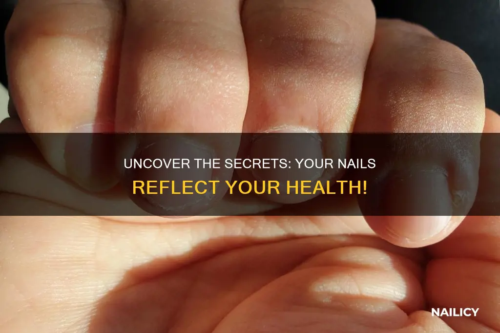 what do finger nails say about our health