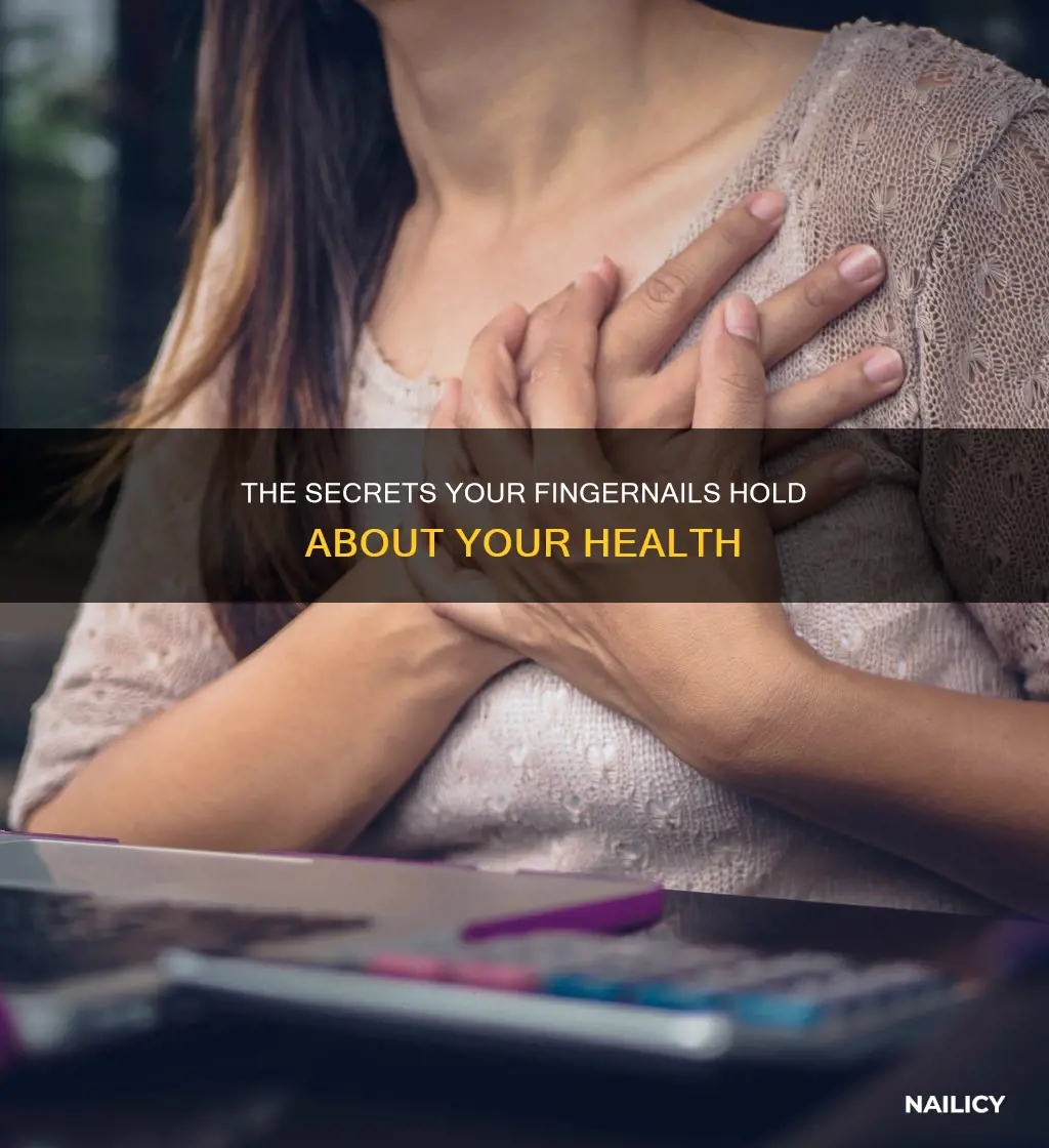 what do finger nails say about our health