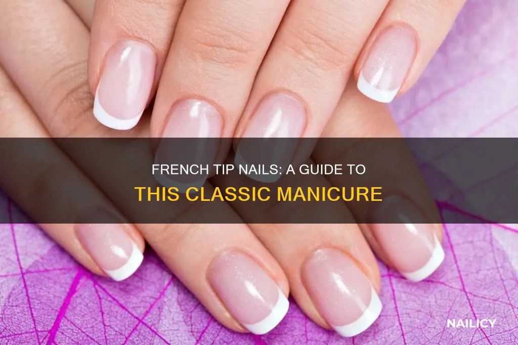 what do french tip nails mean