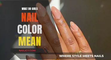 Unraveling the Secrets: What Your Girl's Nail Color Really Says