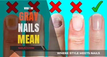 Unraveling the Mystery: What Do Gray Nails Indicate?