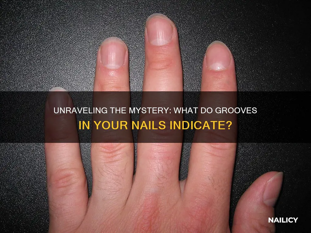 what do grooves in your nails mean