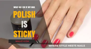 Sticky Nail Polish Fix: Quick Solutions for a Smooth Manicure