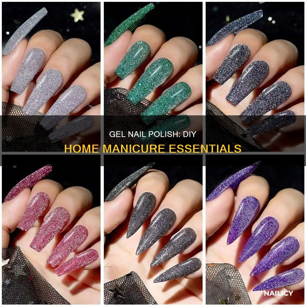 what do i need for gel nail polish at home