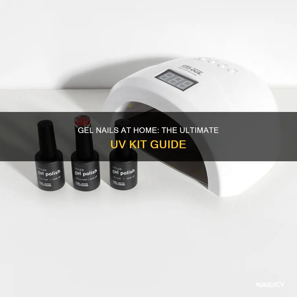 what do i need for uv gel nails at home