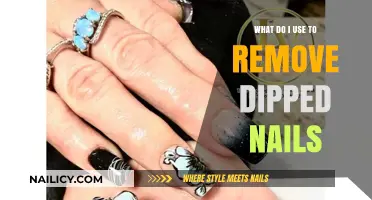 How to Remove Dipped Nails at Home