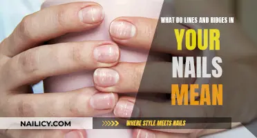 Unraveling the Secrets: Nail Lines and Ridges Explained