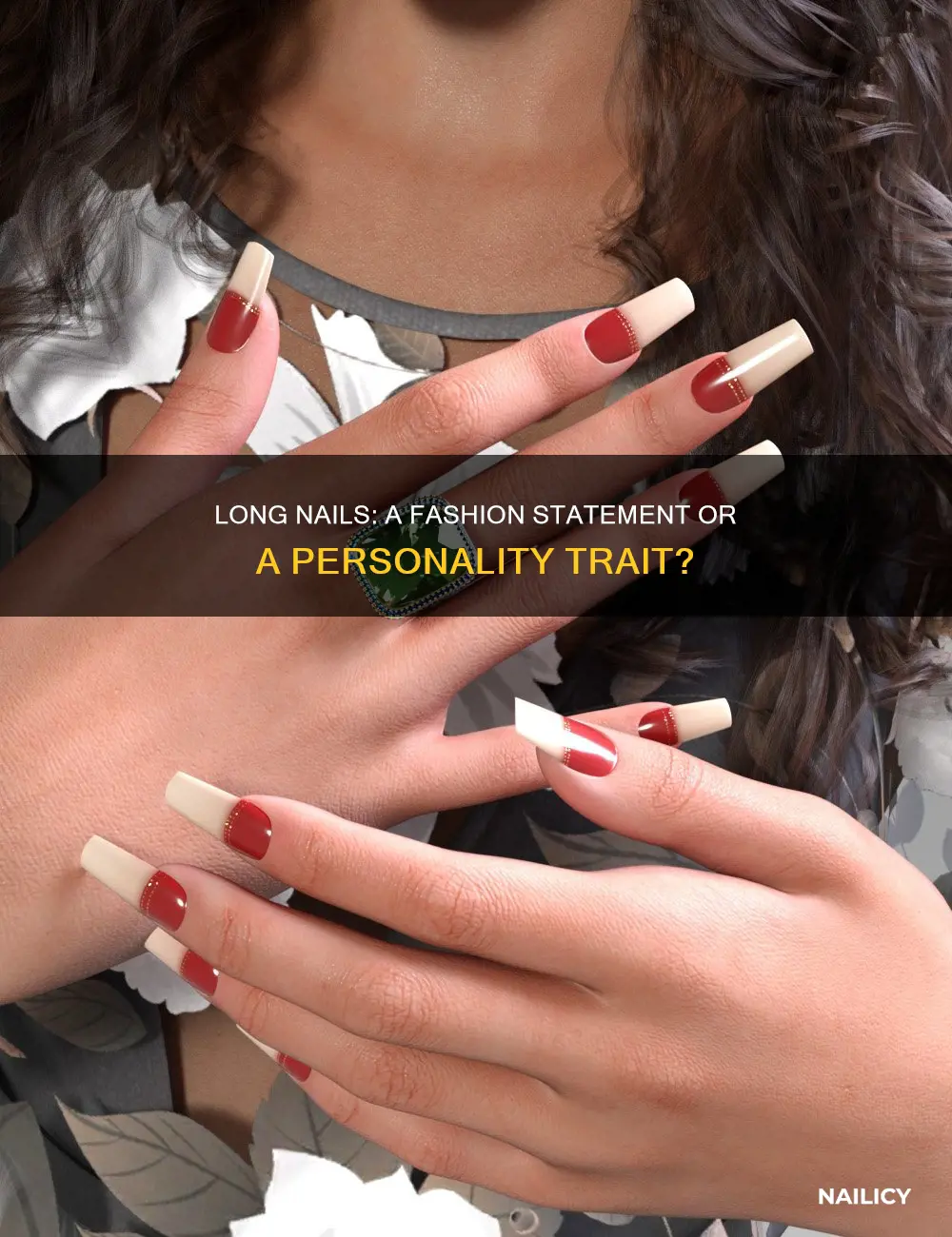 what do long nails say about you