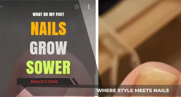 Foot Nails: Slow Growth, Causes and Remedies