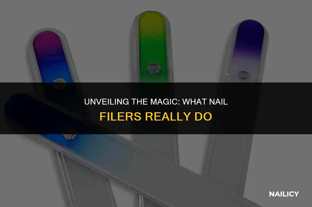 what do nail filers do