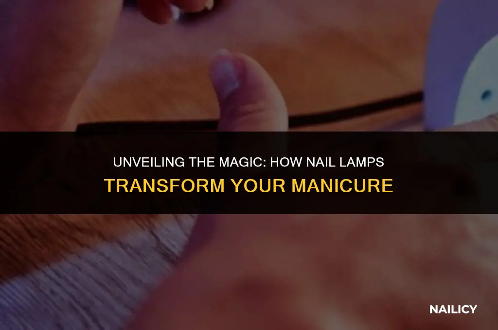 what do nail lamps do