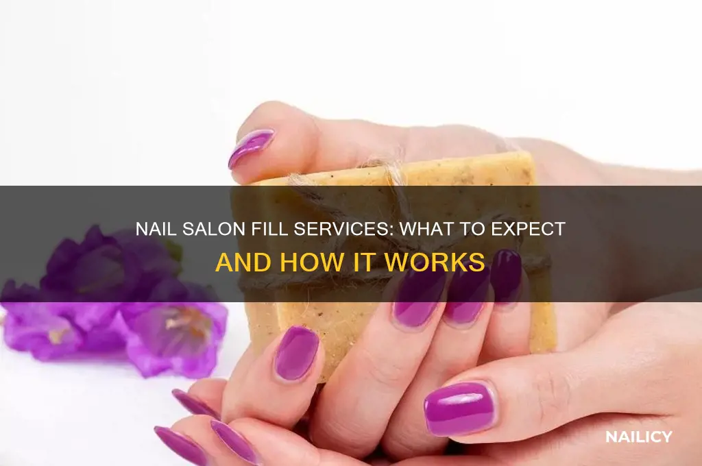 what do nail salons do for a fill