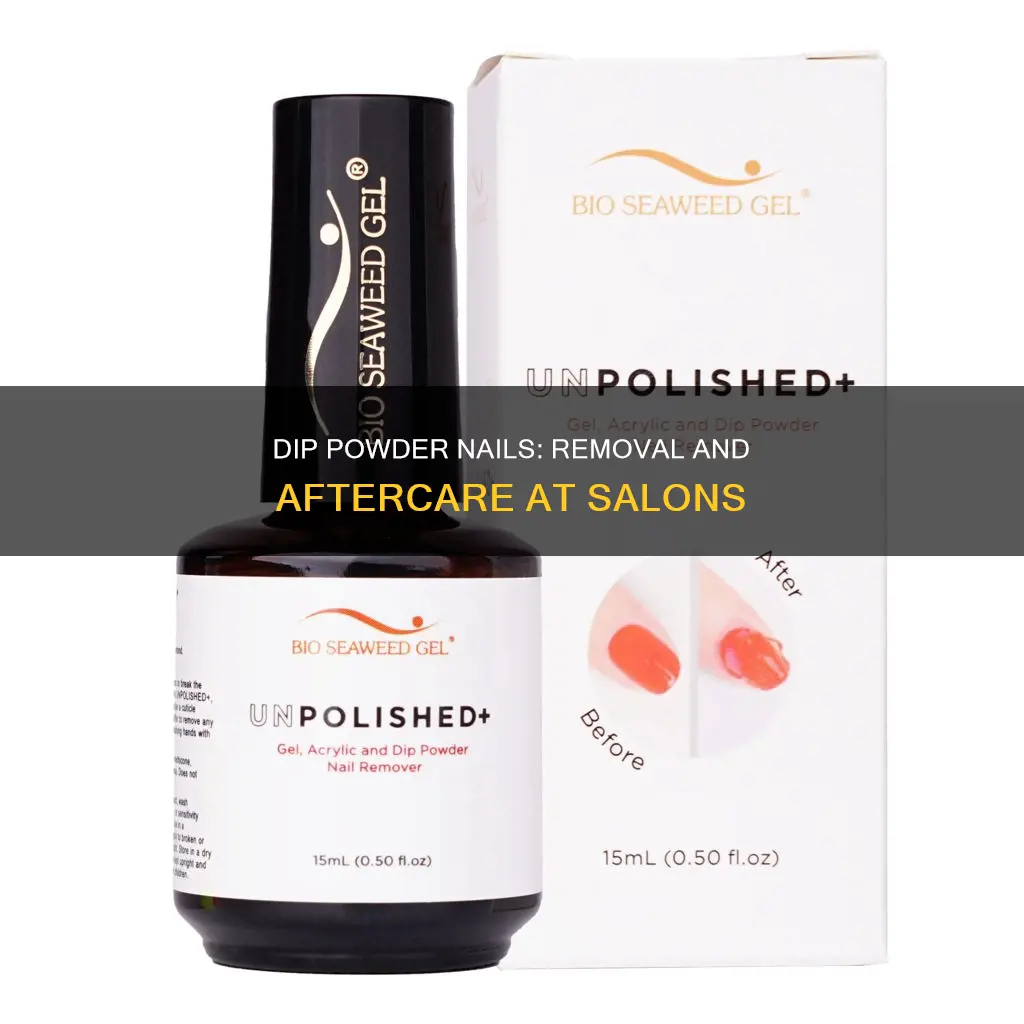what do nail salons offer for nails remove dip