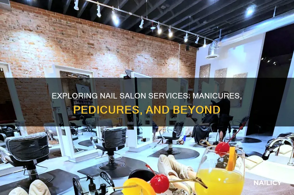what do nail salons offer