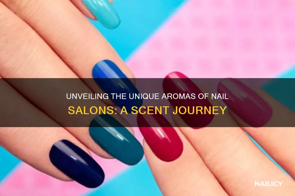 what do nail salons smell like