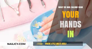 What’s in the Soak? Nail Salon Hand Bath Secrets Revealed