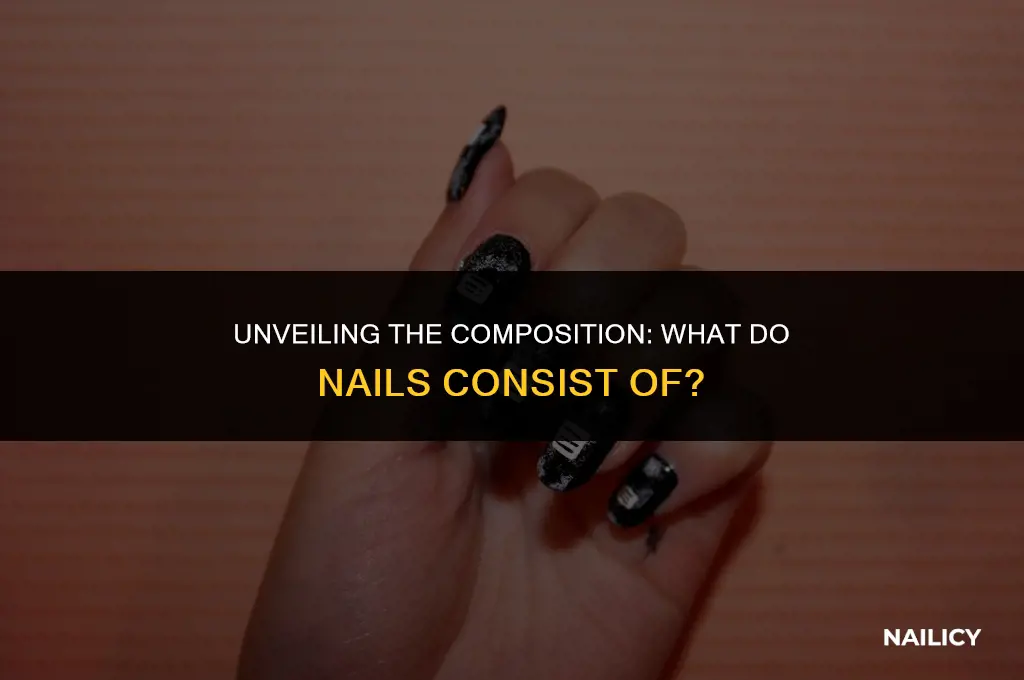 what do nails consist of