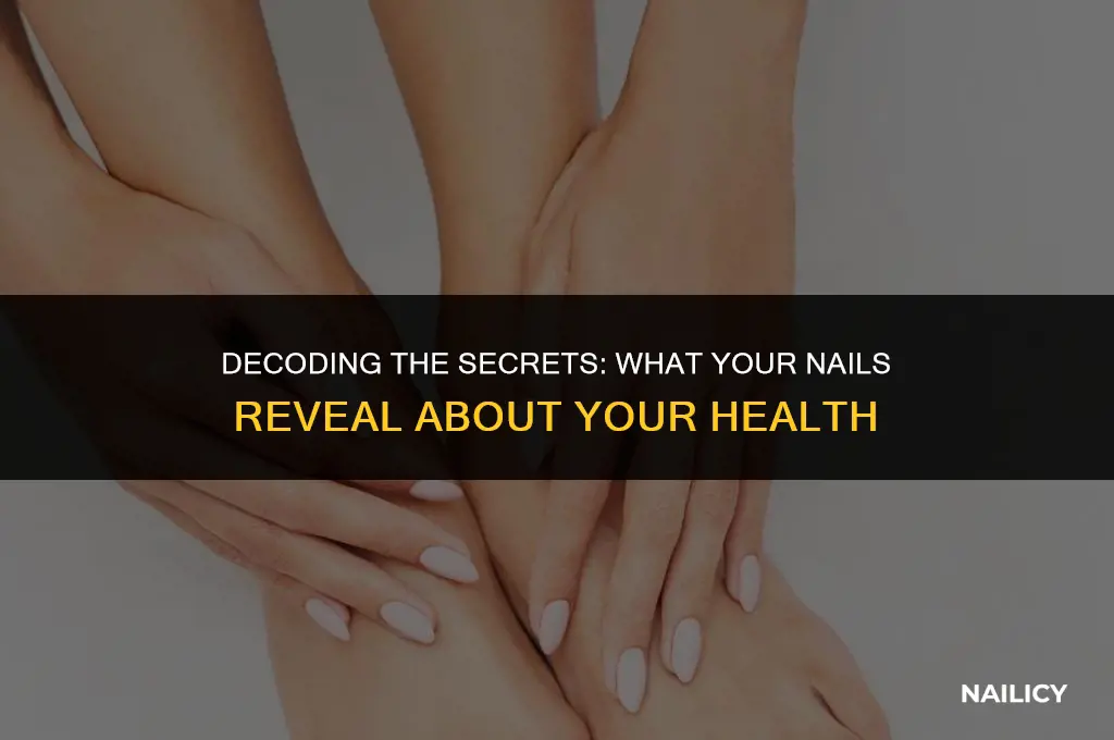 what do nails say