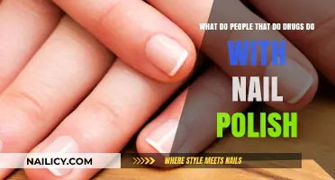 Unusual Uses: How Drug Users Incorporate Nail Polish into Their Habits