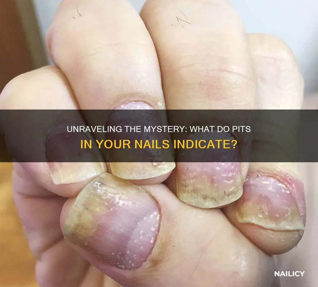 what do pits in your nails mean