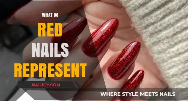 Unveiling the Meaning: What Do Red Nails Really Represent?