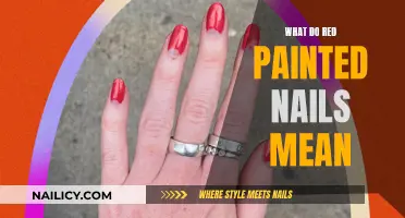 The Significance of Red Nails: A Colorful History and Meaning