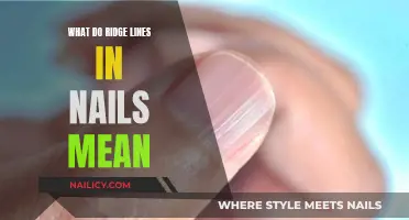 Unraveling the Mystery: What Your Ridge Lines in Nails Say