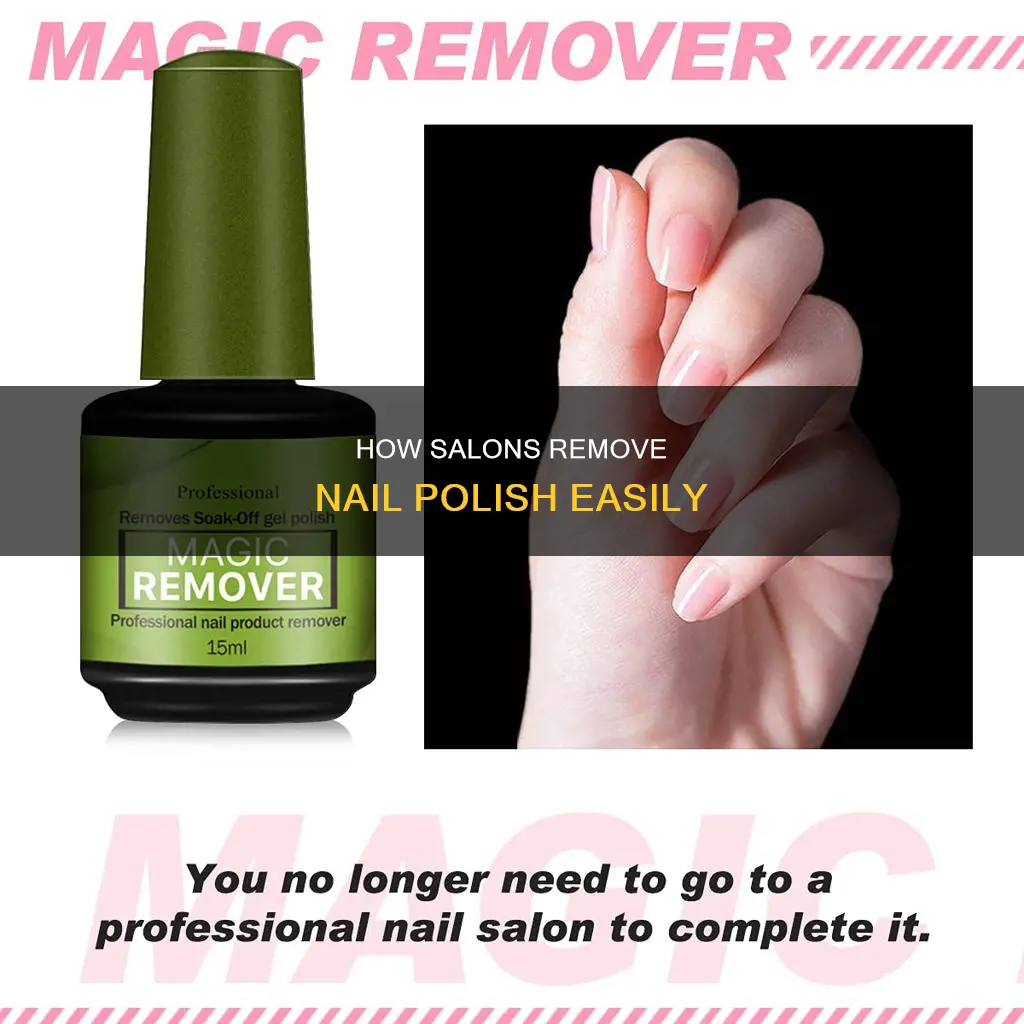 what do salons use as nail polish remover so easy