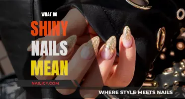 Shiny Nails: What Do They Mean for Your Health?