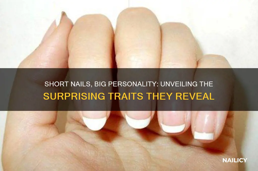 what do short nails say about you
