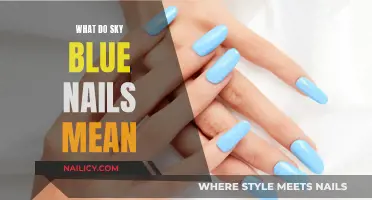 Unveiling the Mystery: Sky Blue Nails and Their Symbolic Meanings