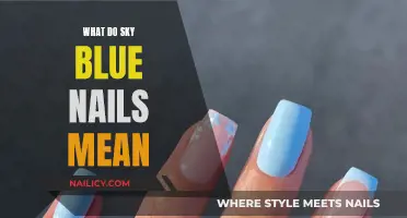 The Significance of Sky Blue Nails and Their Meanings
