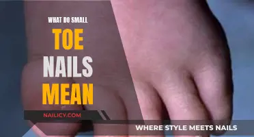 Small Toe Nails: What Do They Really Indicate?
