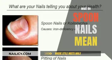 Spoon Nails: What They Mean and Why They Happen