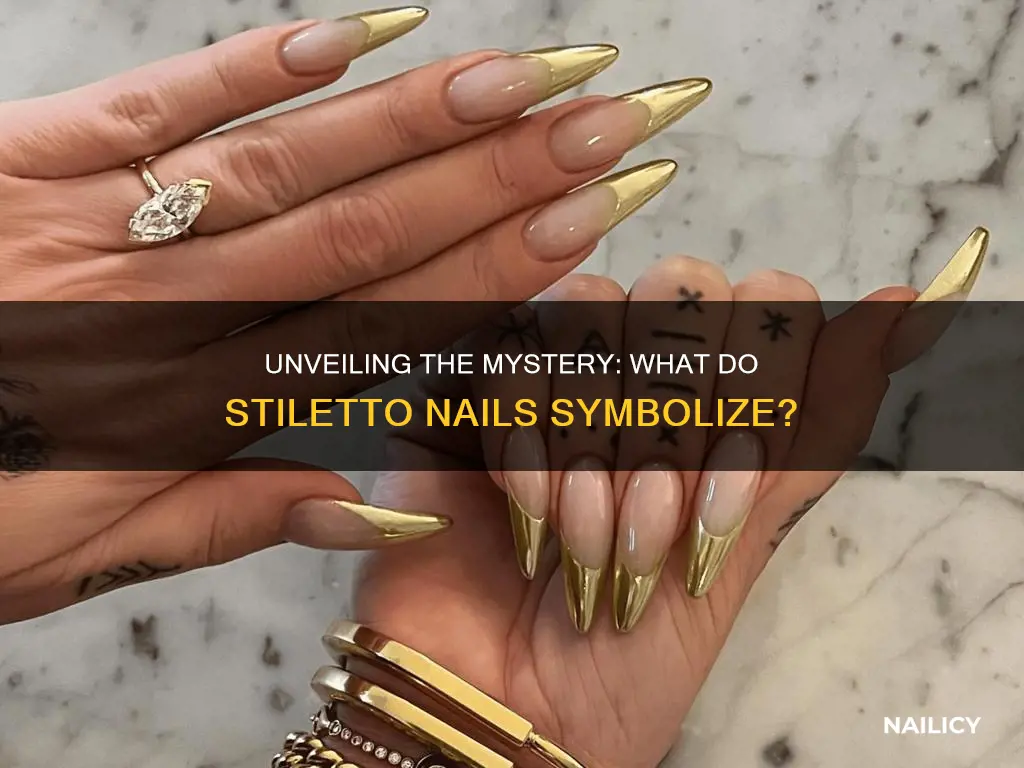 what do stiletto nails mean