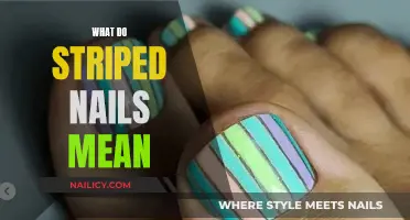 Unraveling the Mystery: What Do Striped Nails Indicate?